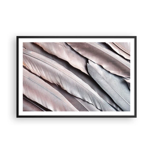 Poster in black frame - In Pink Silverness - 91x61 cm