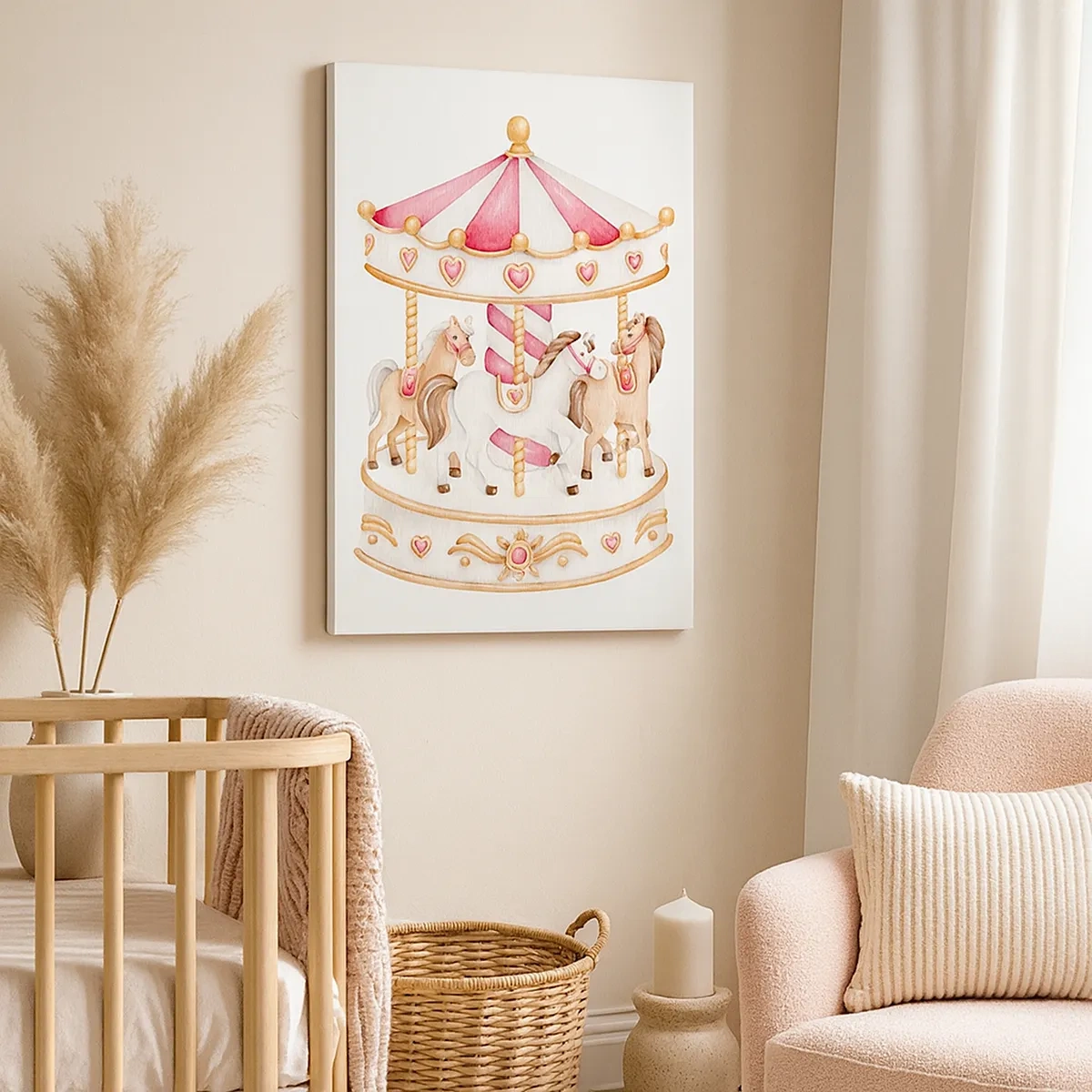 Canvas picture - Sweet World of Childhood - 50x70 cm