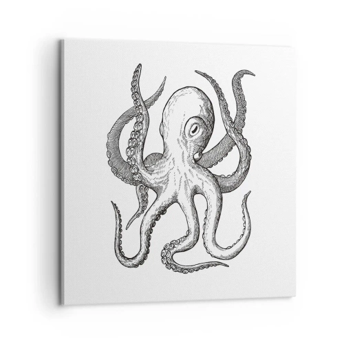 Canvas picture - Dancing with the Waves - 60x60 cm