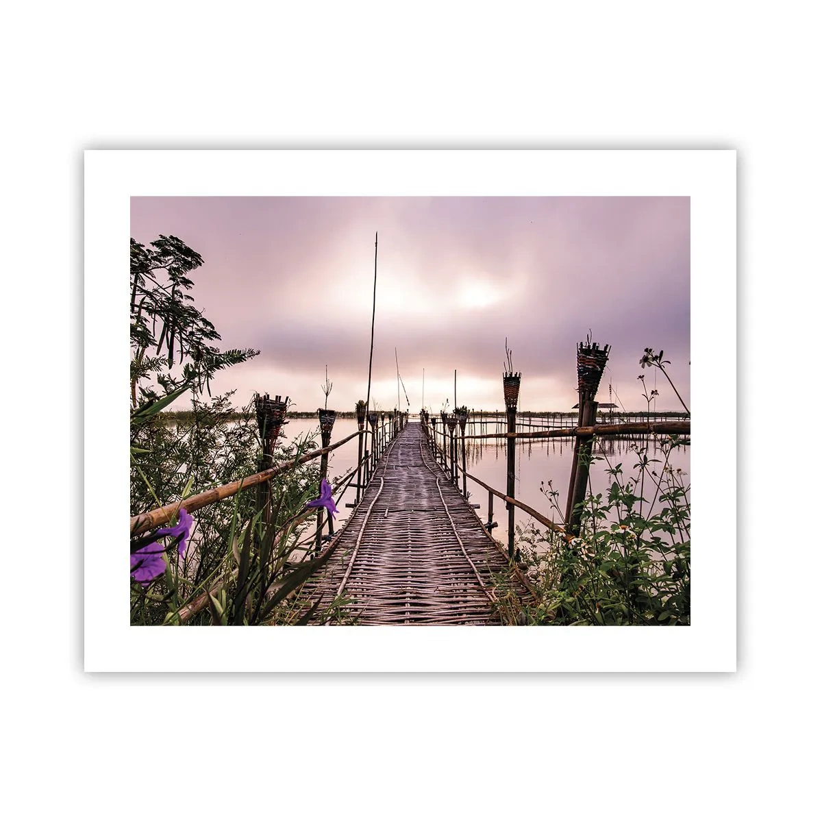 Poster - Peace and Quiet of Asia - 50x40 cm