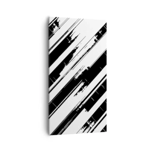 Canvas picture - Intensive and Dynamic Composition - 55x100 cm