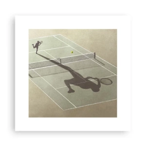 Poster - Overcoming Yourself - 30x30 cm