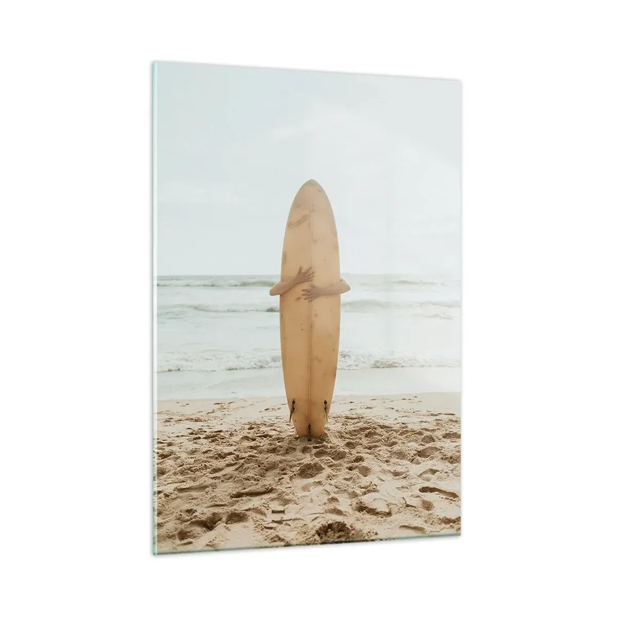 Glass picture - From Love for the Waves - 50x70 cm