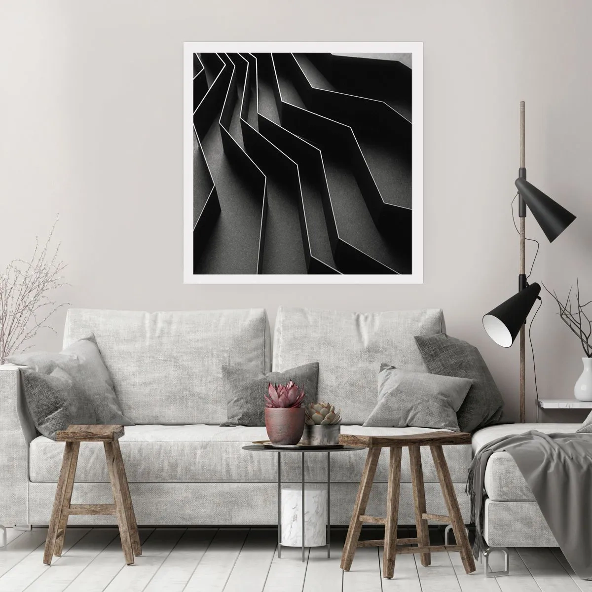 Poster - Spacial Order - 30x30 cm