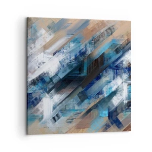 Canvas picture - On the Blue Slant - 60x60 cm