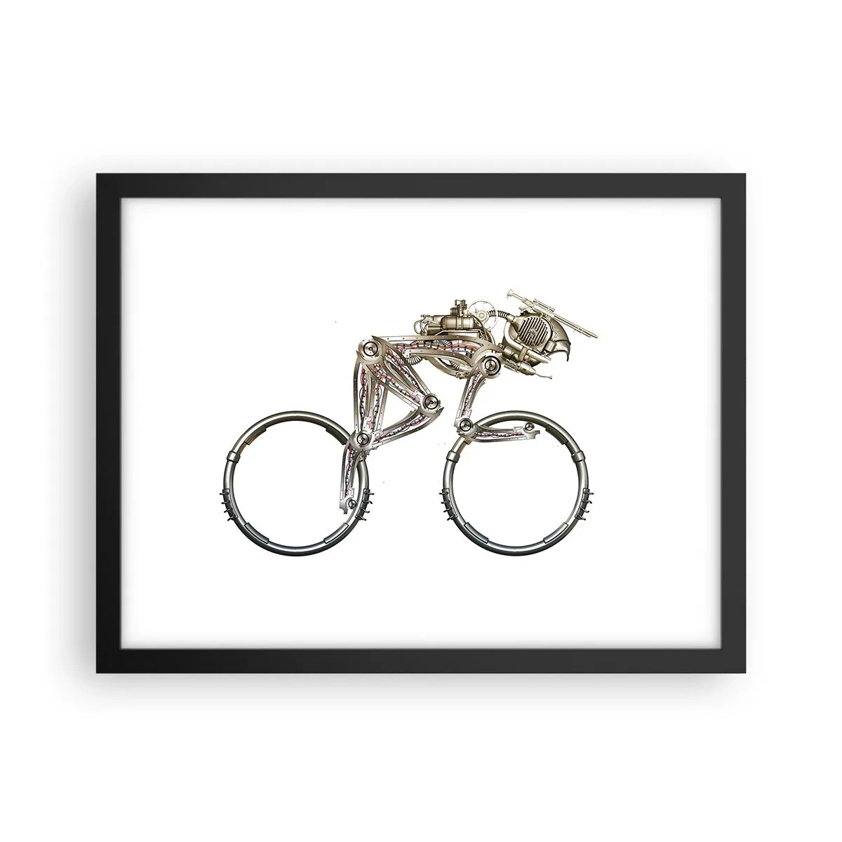 Poster in black frame - Wonderful Machinery - 40x30 cm