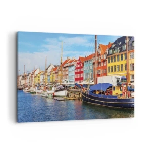 Canvas picture - Joyful Coast - 100x70 cm