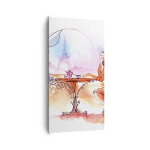 Canvas picture - Parisian Chic - 65x120 cm
