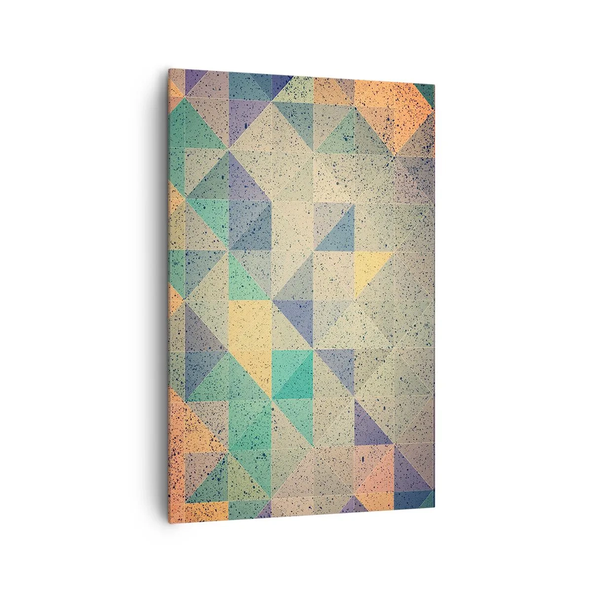 Canvas picture - The Republic of Triangles - 80x120 cm