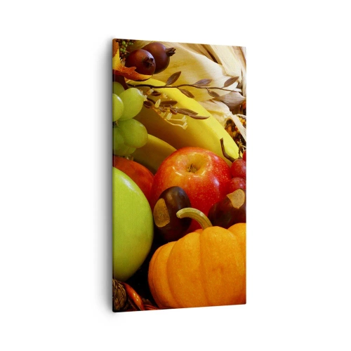 Canvas picture - Basket of Abundance - 55x100 cm