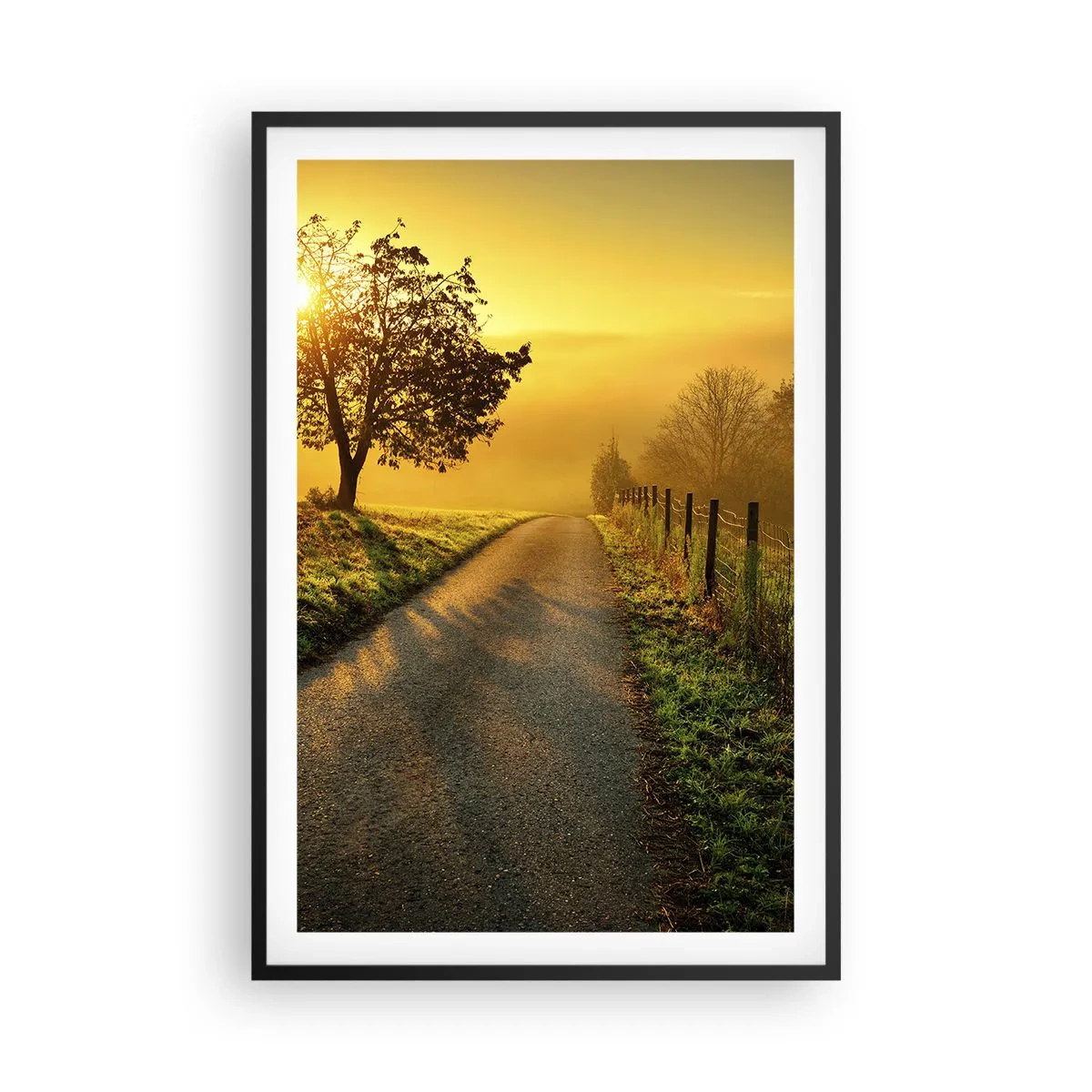 Poster in black frame - Honey Afternoon - 61x91 cm