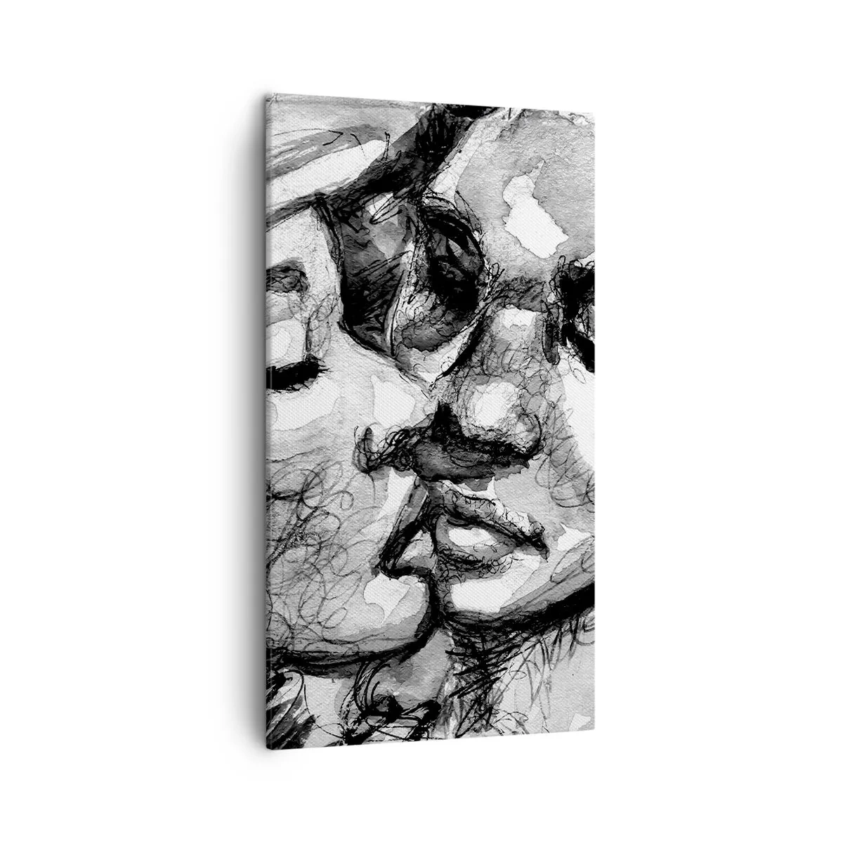 Canvas picture - Tender Moment - 45x80 cm