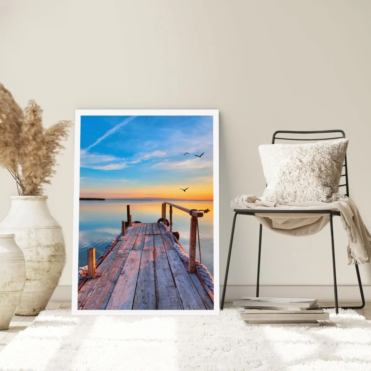 Poster - Walk towards the Sun - 70x100 cm