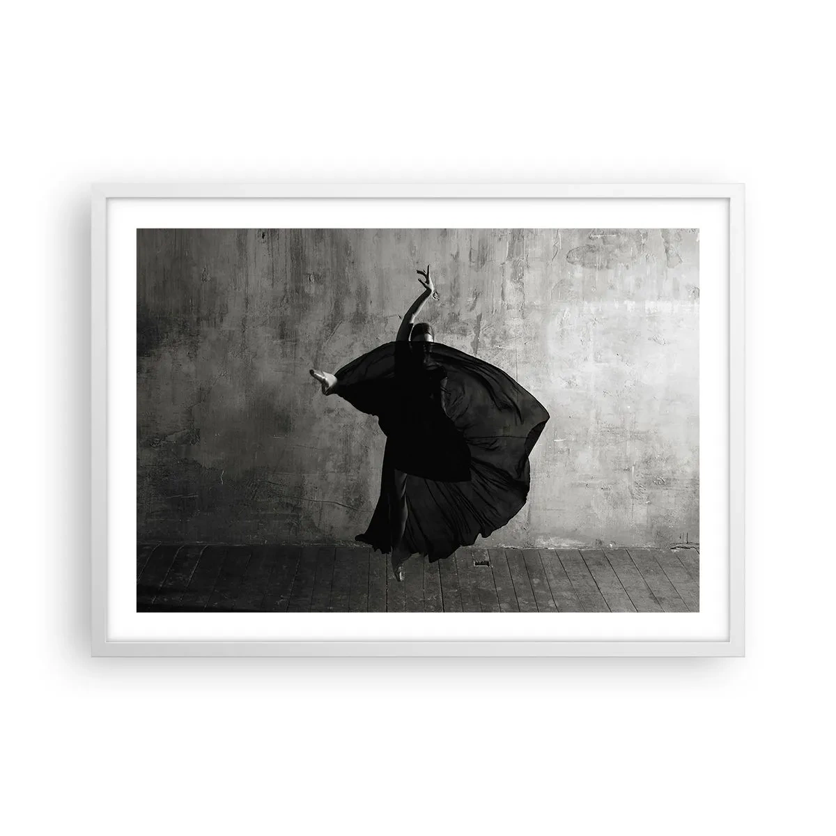 Poster in white frmae - Full of Passion - 70x50 cm