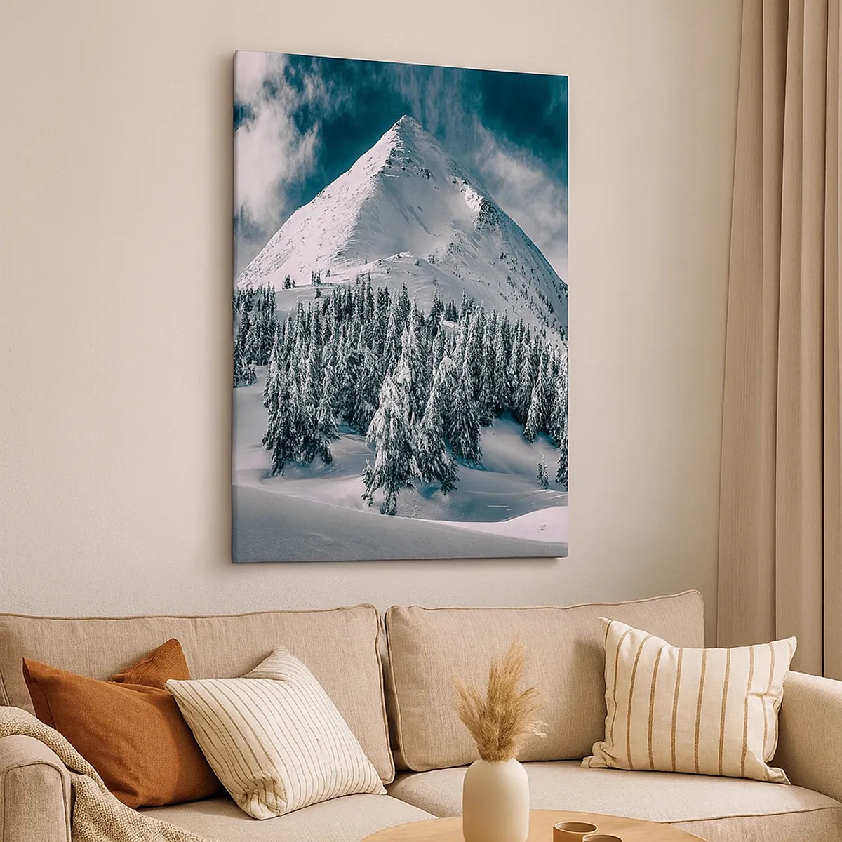 Canvas picture - Land of Snow and Ice - 50x70 cm