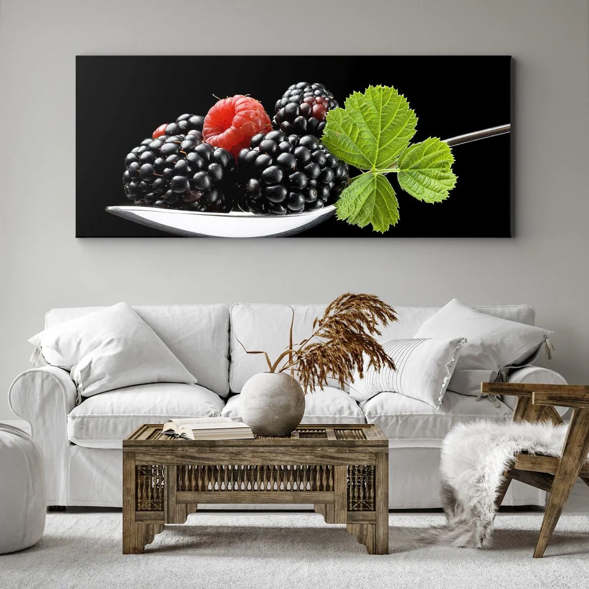 Canvas picture - Taste of Freshness - 90x30 cm