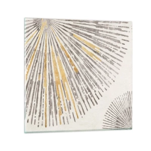 Glass picture - Beauty of a Ray - 70x70 cm
