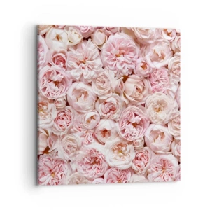 Canvas picture - Decked with Roses - 70x70 cm