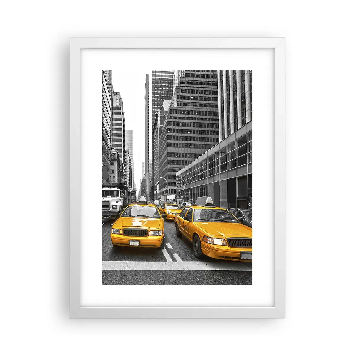 Poster in white frmae - We Paint the City - 30x40 cm