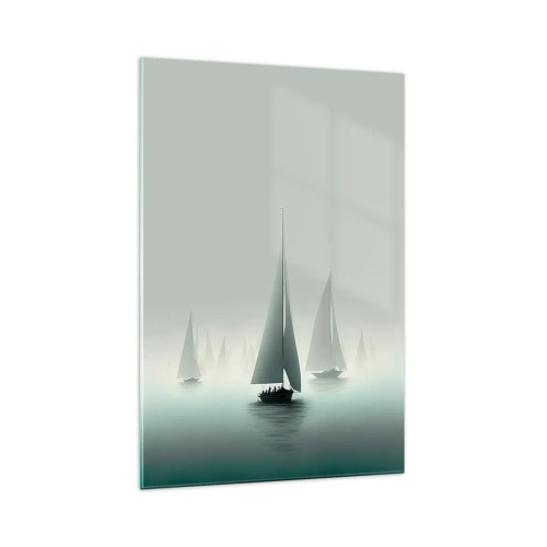 Glass picture - Built from Fog - 70x100 cm