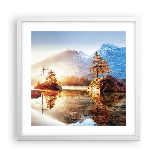 Poster in white frmae - Nature in New Light - 40x40 cm