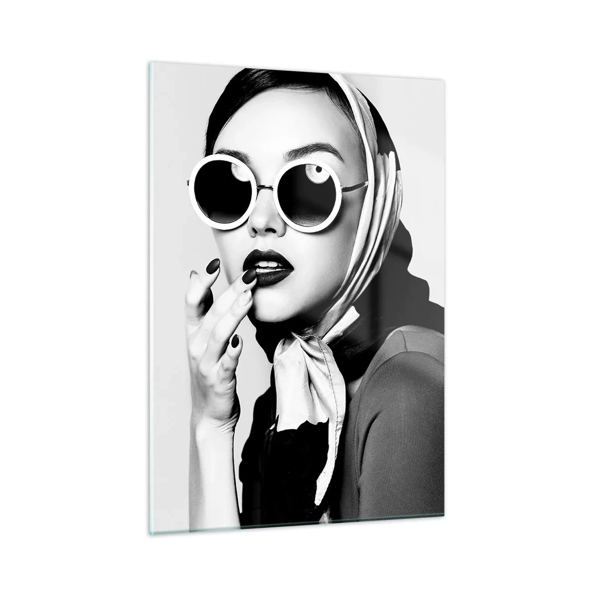 Glass picture - Greetings from the 60-ies - 50x70 cm
