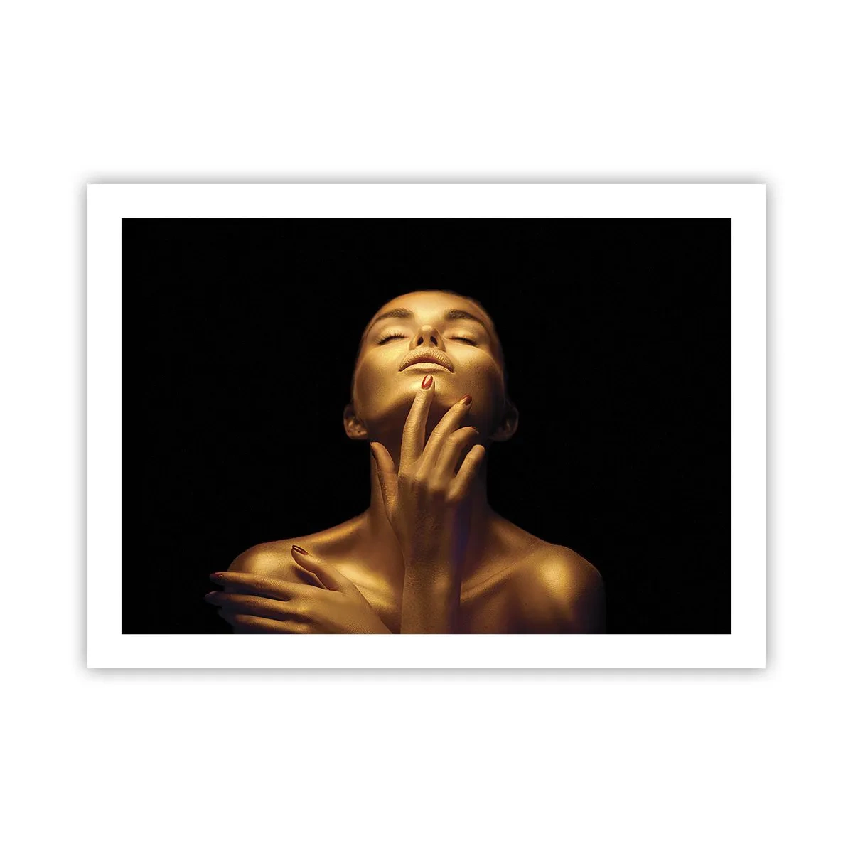Poster - Like Golden Silk - 70x50 cm
