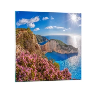 Glass picture - My Big Greek Wedding - 60x60 cm