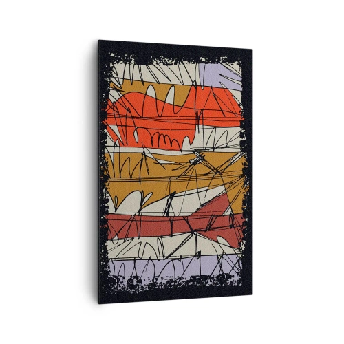 Canvas picture - Spontaneous Composition - 80x120 cm
