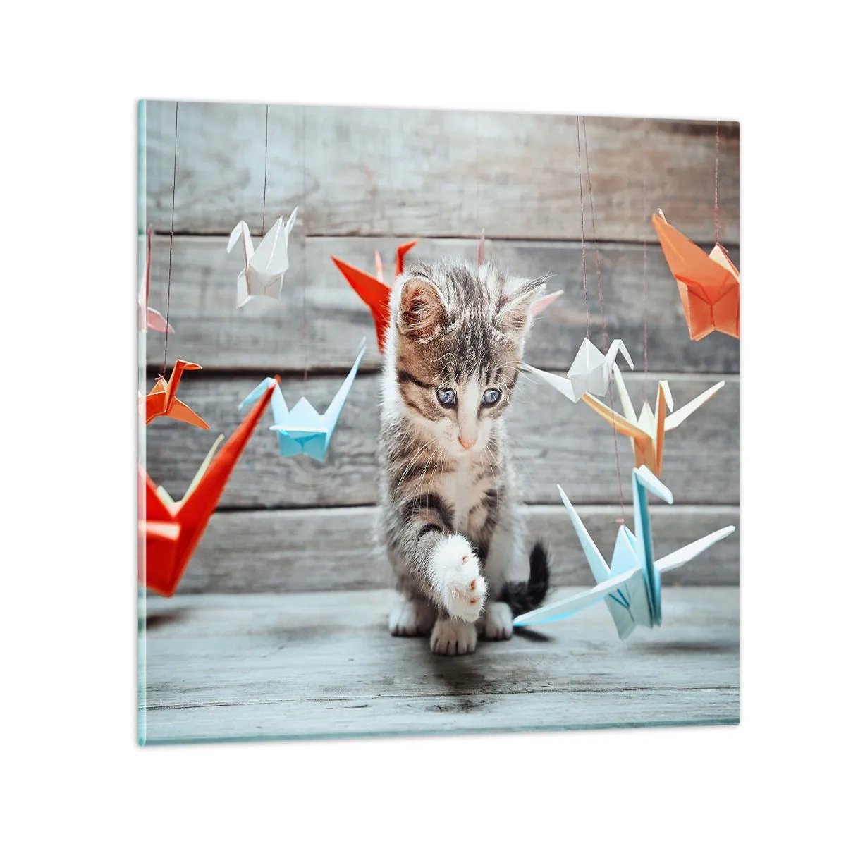 Glass picture - First Lesson - 60x60 cm