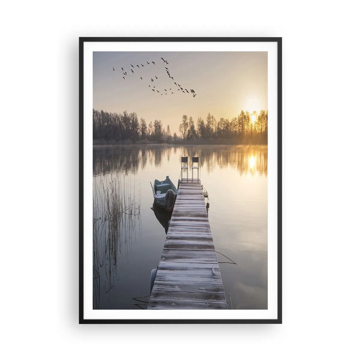 Poster in black frame - I Will Be Back Soon - 70x100 cm