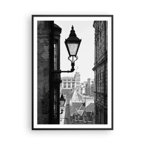 Poster in black frame - Tale from Edinburgh - 70x100 cm