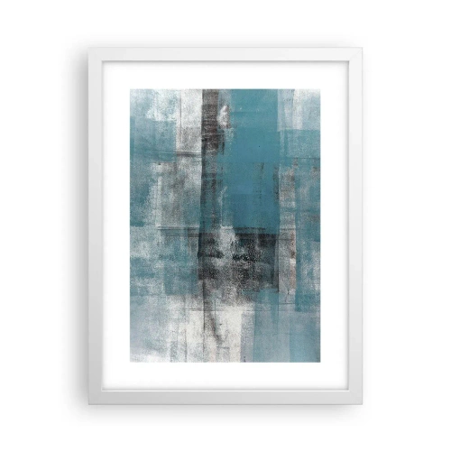 Poster in white frmae - Water and Air - 30x40 cm
