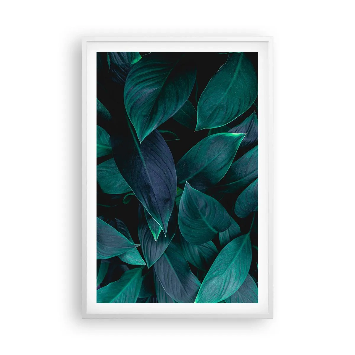 Poster in white frmae - The Green Itself - 61x91 cm