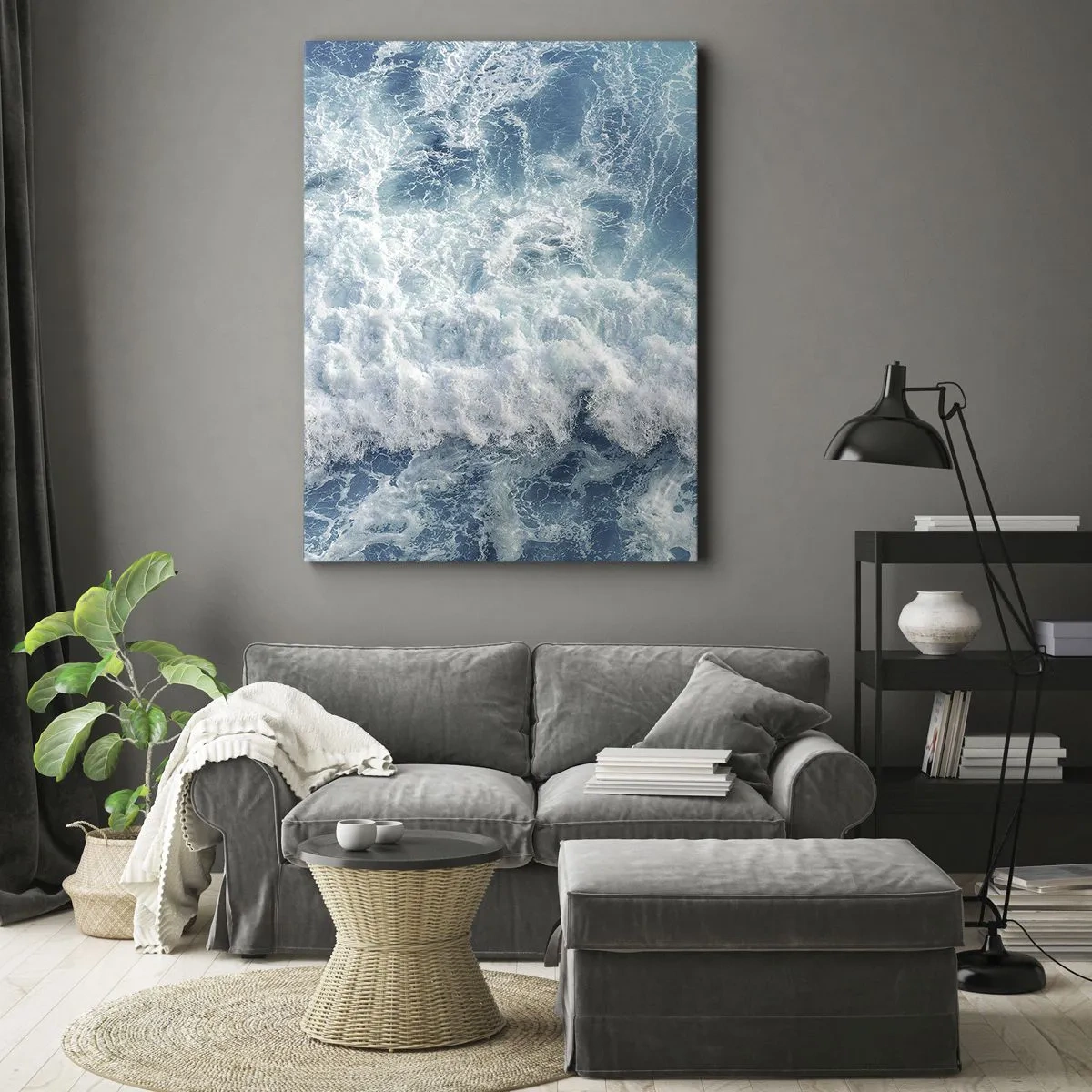 Canvas picture - Jouful and Loud - 45x80 cm