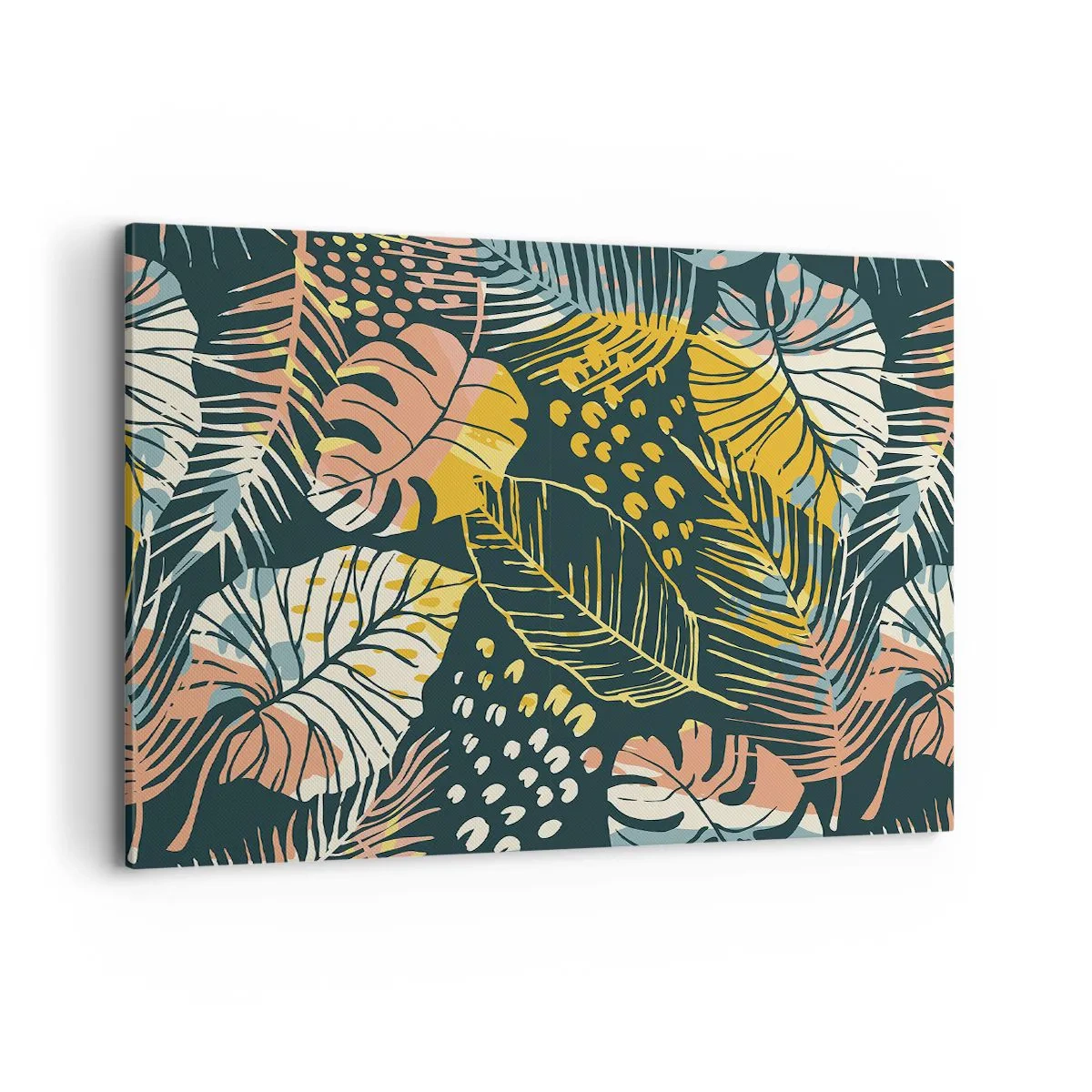Canvas picture - Leafy Fantasy - 100x70 cm