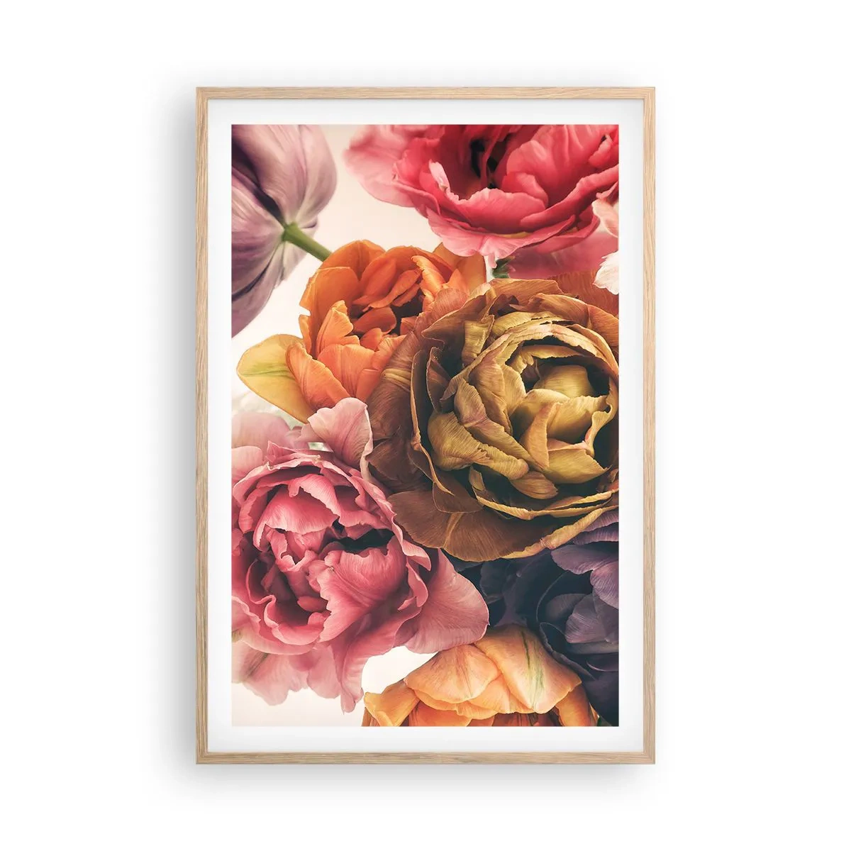 Poster in light oak frame - Celebration of Life - 61x91 cm