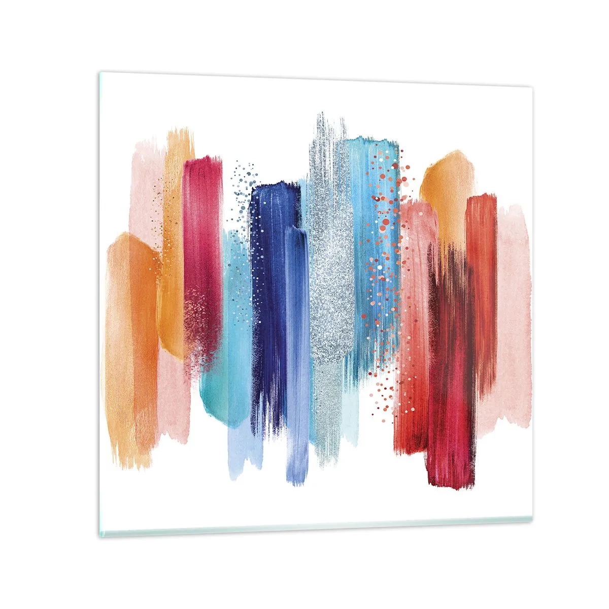 Glass picture - Up and Down - 30x30 cm