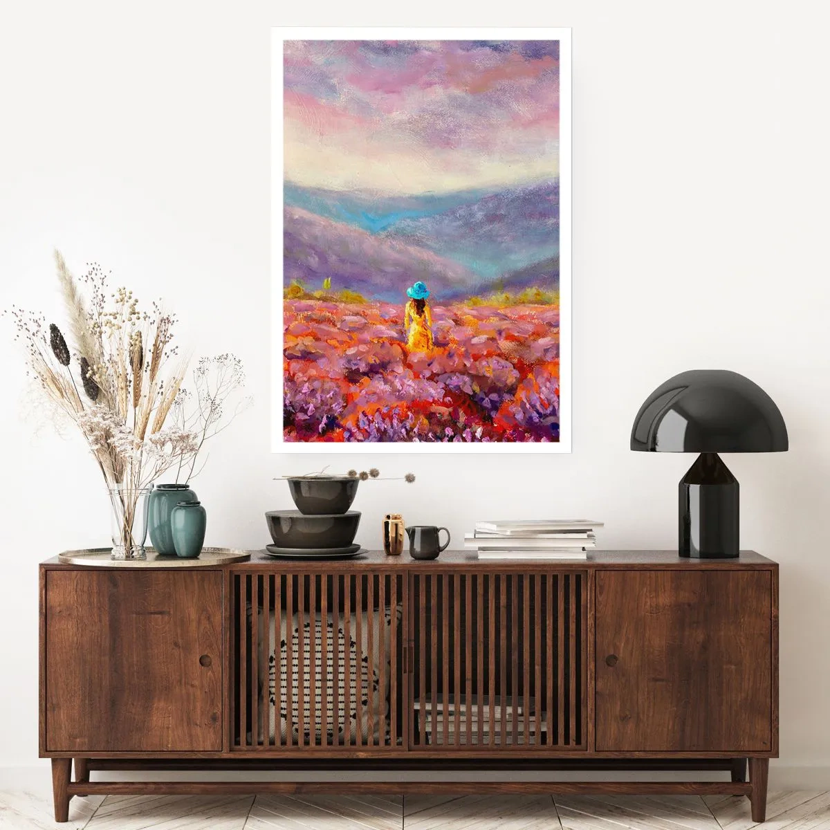 Poster - In Lavendar World - 70x100 cm