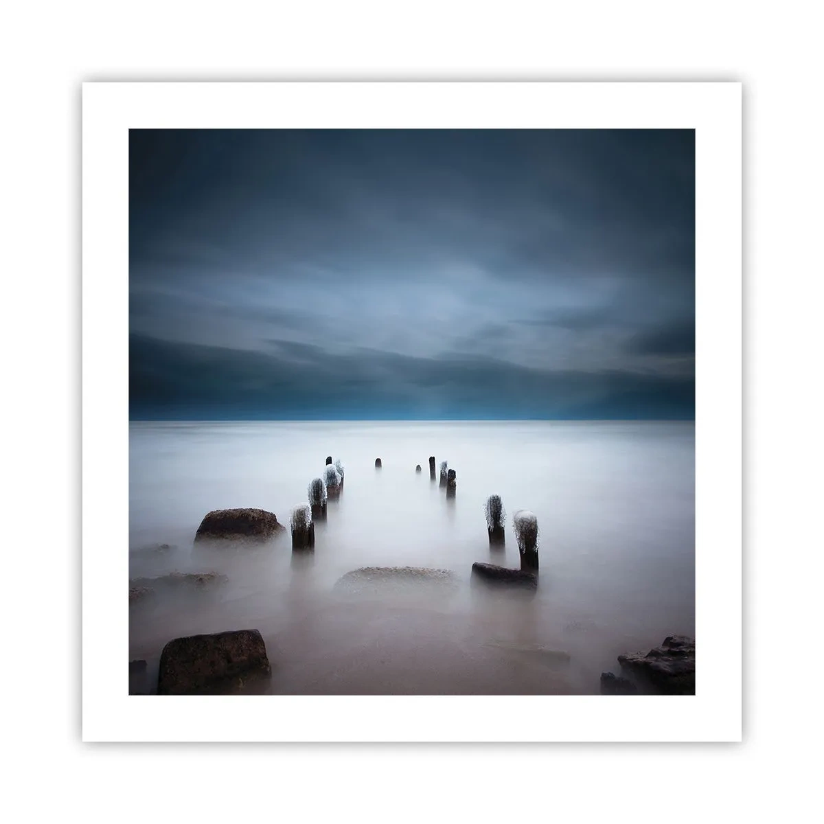 Poster - Pensive Lake - 50x50 cm