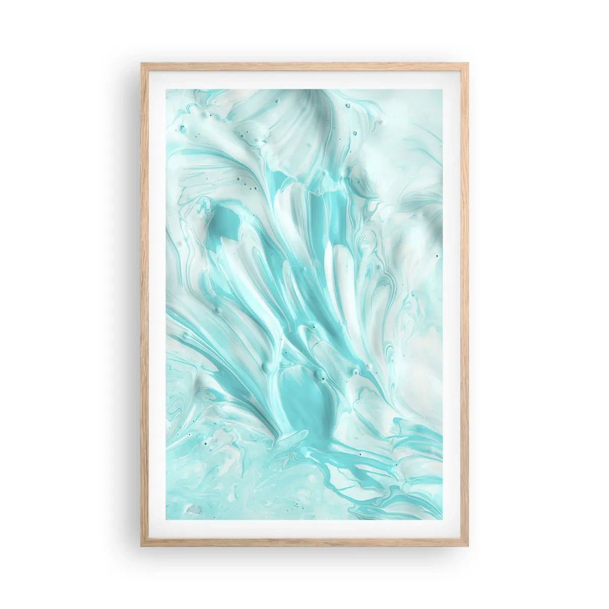 Poster in light oak frame - Together Forever - 61x91 cm