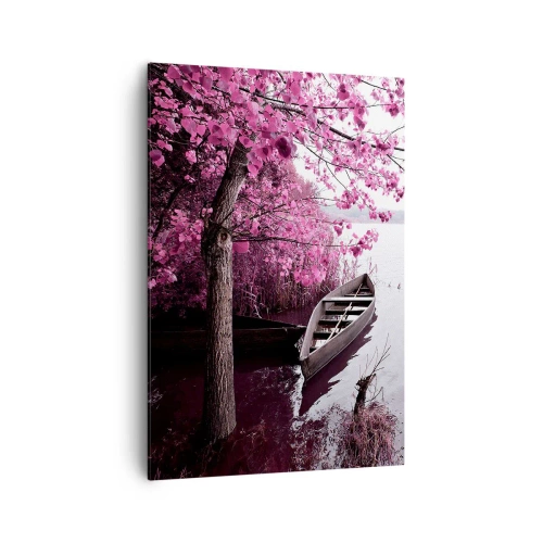 Canvas picture - In Pink Silence - 70x100 cm