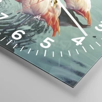 Clock face with numbers