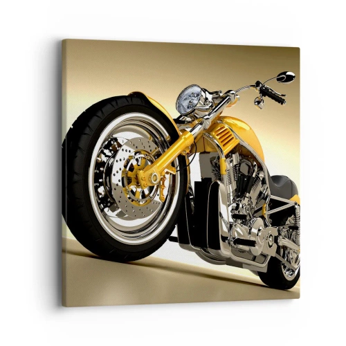 Canvas picture - Dreams of Strength and Speed - 40x40 cm