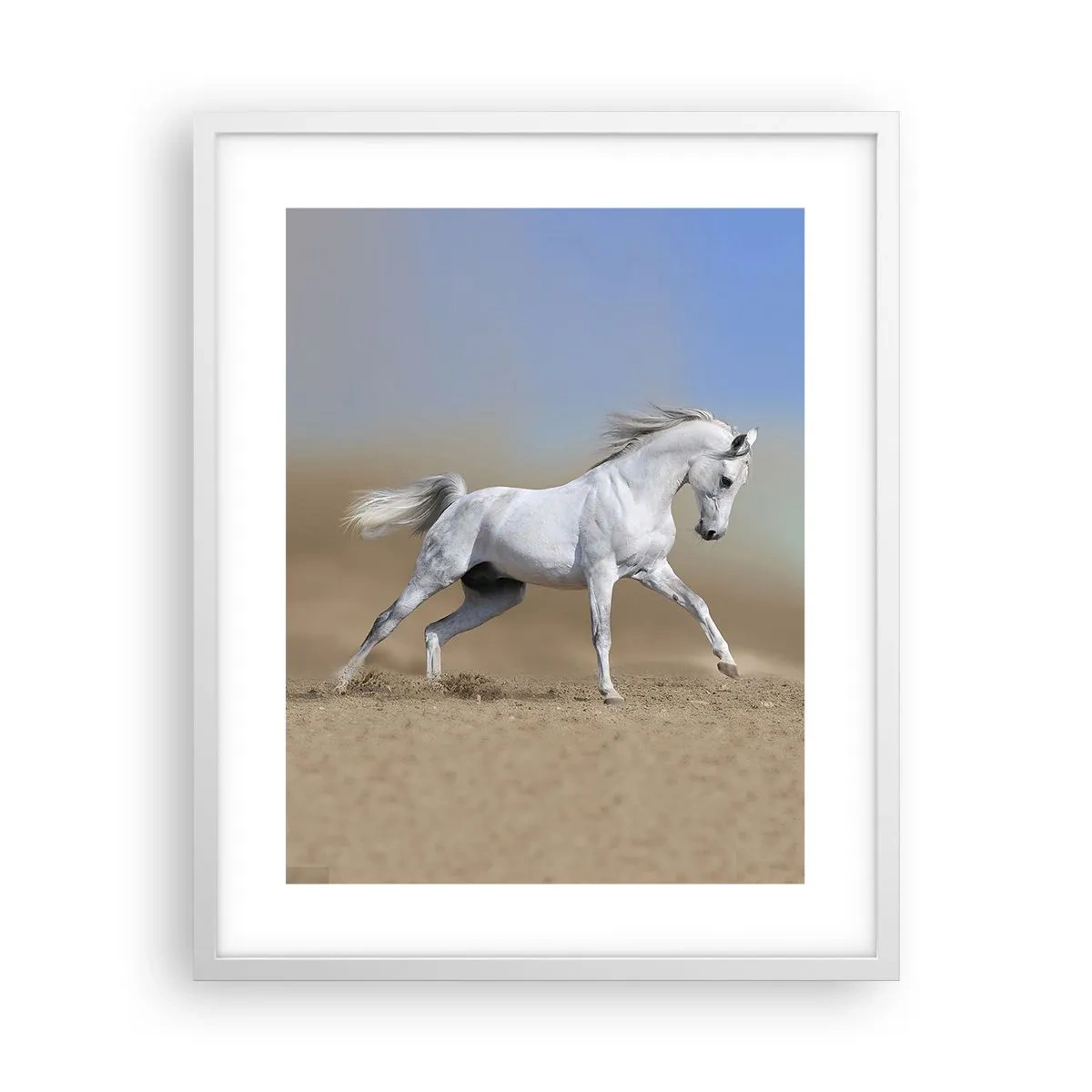 Poster in white frmae - The Most Beautiful Arabic Tale - 40x50 cm