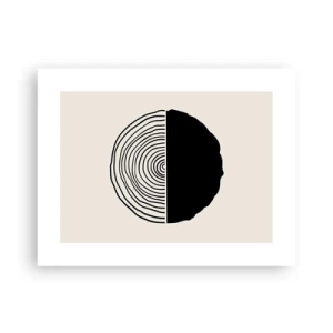Poster - Half-half - 40x30 cm