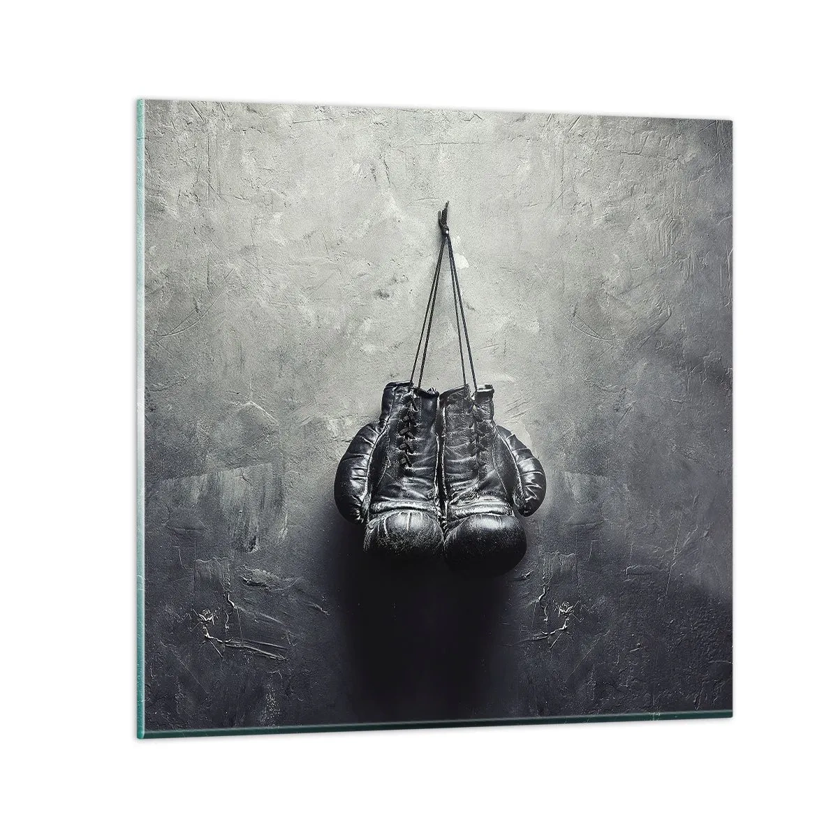 Glass picture - A Time of Fight and a Time of Peace - 40x40 cm