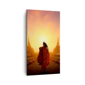 Canvas picture - In Peace through Eternity - 45x80 cm