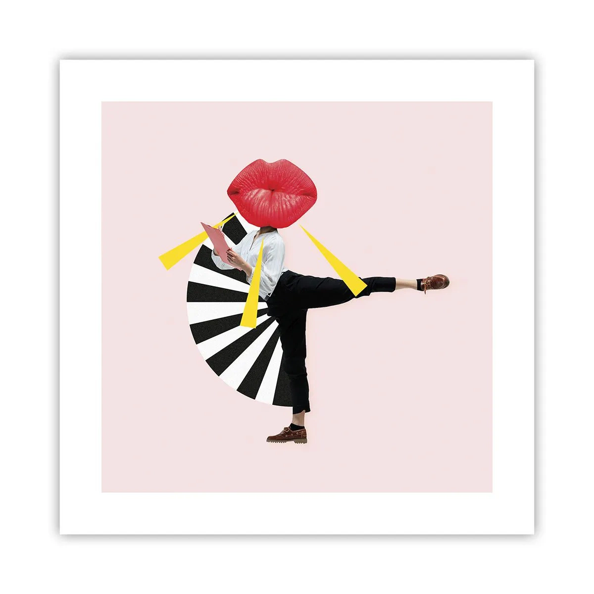 Poster - Surrealistic Pop-Art. - 40x40 cm