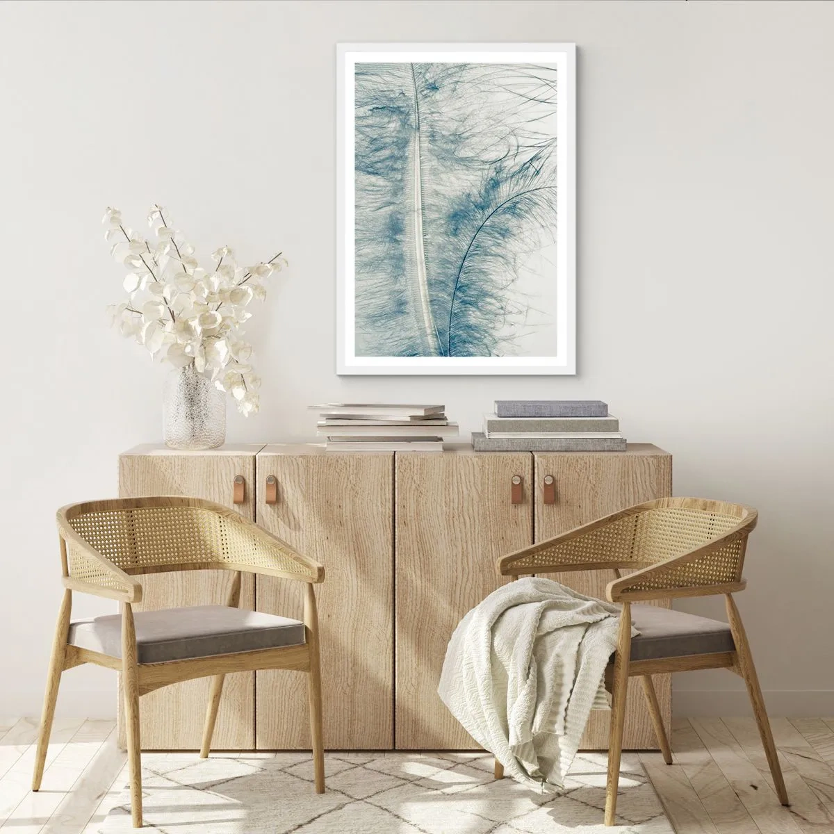 Poster in white frmae - Whisper of Nature - 30x40 cm